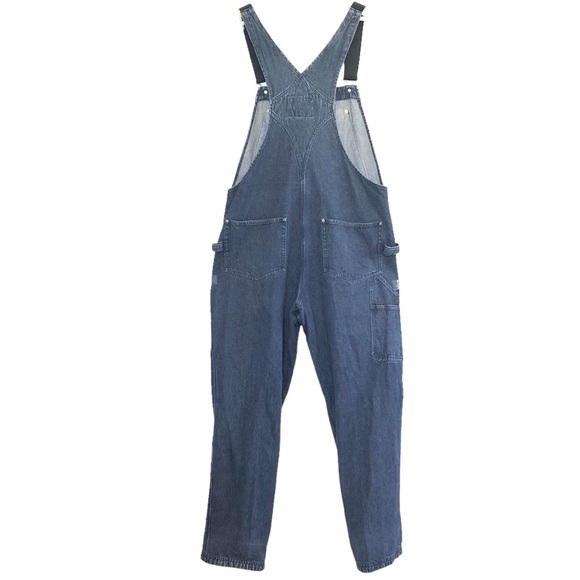 Duluth Trading Co. Denim Overalls, Medium Wash, Size 36”/32” - Picture 3 of 11